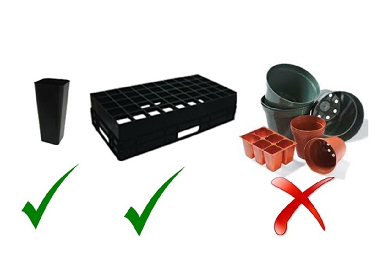 Pot Recycling Edendale Community Environment Farm