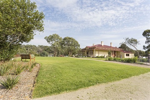 homestead view from front south lawn