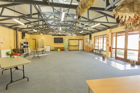 Mummery Education building internal view